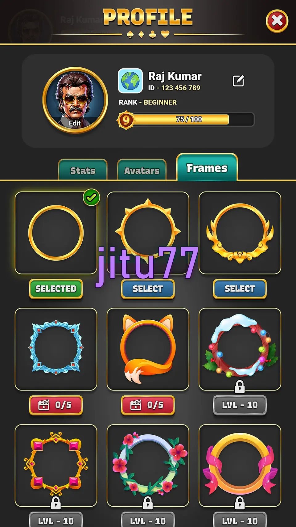 jitu77 Tangkapan Layar - APK Resmi